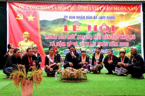 Lễ hội Mừng lúa mới (Mạ Mạ Mê) nét đẹp văn hóa độc đáo của người Khơ Mú ở bản Nậm Manh