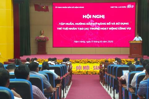 Xã Nậm Hàng nỗ lực trong chuyển đổi số