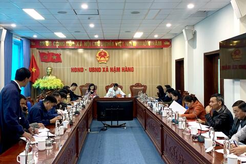 Họp thống nhất kế hoạch giao chỉ tiêu phát triển kinh tế - xã hội năm 2026