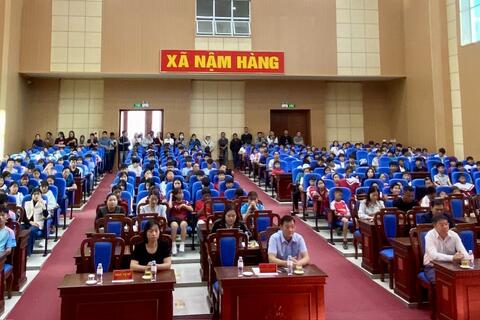 Xã Nậm Hàng tổ chức Lễ bế mạc Hội khỏe Phù Đổng xã năm 2026