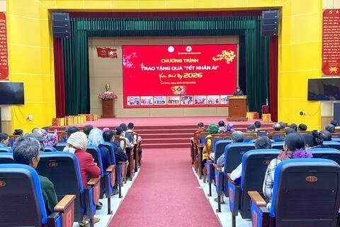 Chương trình “Tết Nhân ái - Xuân Bính Ngọ năm 2026” tại xã Nậm Hàng