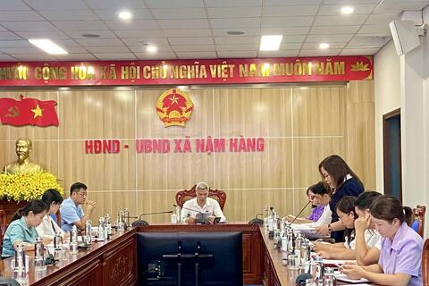 Thường trực HĐND xã Nậm Hàng tổ chức Phiên họp lần thứ năm, đánh giá kết quả hoạt động 6 tháng đầu năm 2026