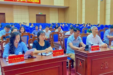 Nậm Hàng tổ chức hội nghị quán triệt các văn bản của Trung ương và Tỉnh ủy