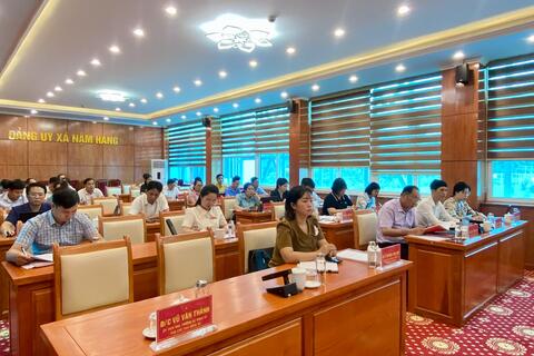 Nậm Hàng tổ chức hội nghị ban chấp hành đảng bộ xã lần thứ 5