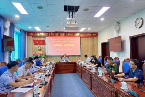 Phiên họp lần thứ nhất ban chỉ đạo thực hiện mục tiêu tăng trưởng và giải ngân các nguồn vốn