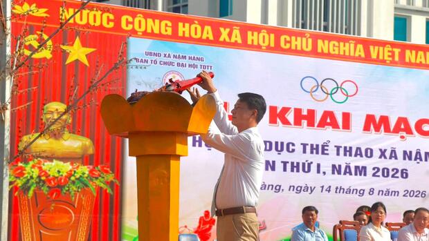 Xã Nậm Hàng khai mạc Đại hội Thể dục thể thao xã lần thứ I năm 2026🔴