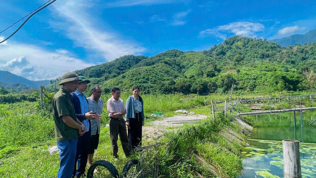 Khảo sát tình hình phát triển kinh tế tại TDP Noong Kiêng